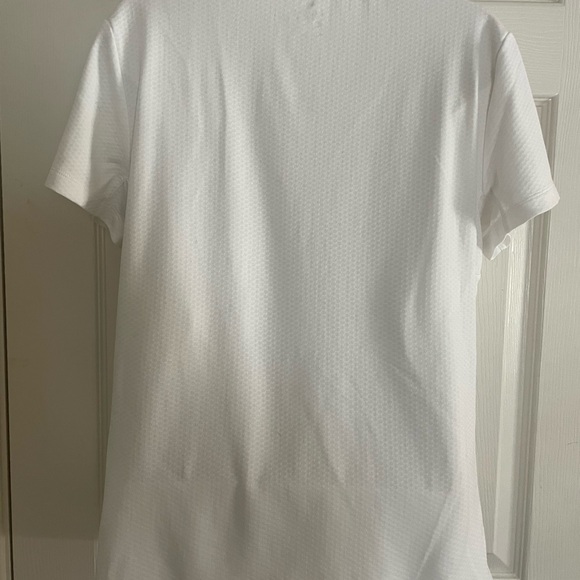 Nike Dri-Fit White Short Sleeve Top - Picture 2 of 3